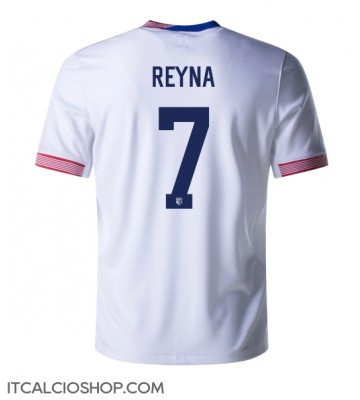 Stati Uniti Giovanni Reyna #7 Prima Maglia Copa America 2024 Manica Corta